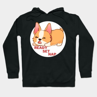 Ready Set Nap Corgi Hoodie